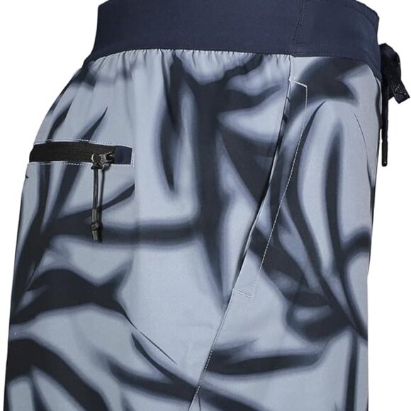 UNDER ARMOUR Men Swim Trunks, Shorts w/ Drawstring & Elastic Waistband Sz S Blue - Picture 7 of 14